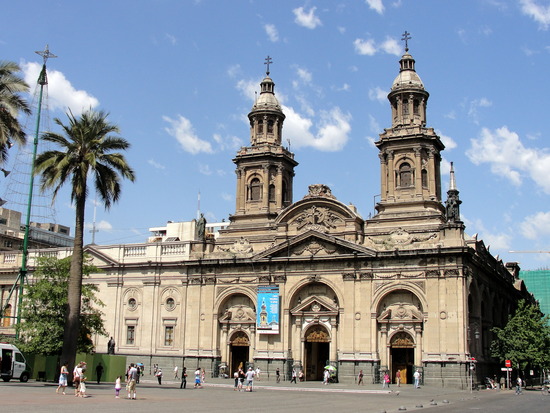 A belíssima catedral de Santiago